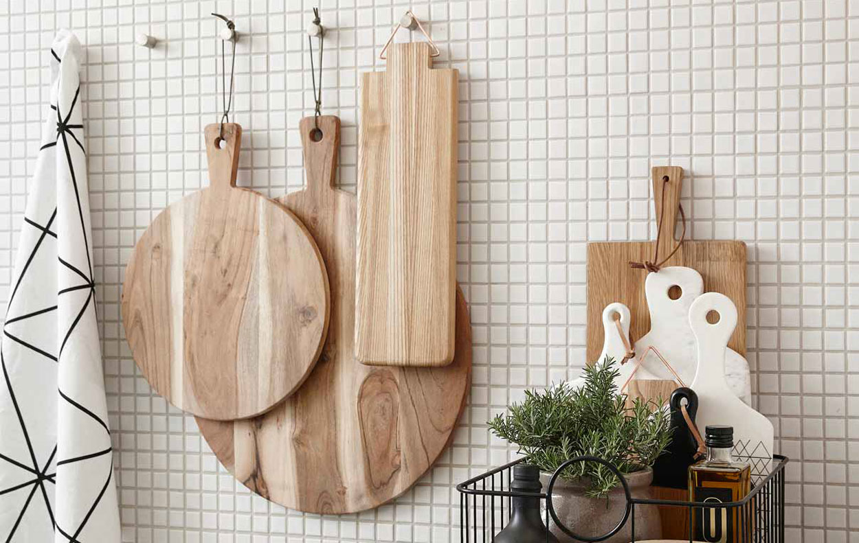 Tablas de madera, una idea decorativa y gastronómica